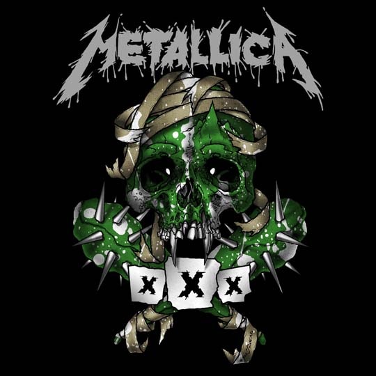 Metallica at The Fillmore in San Francisco, CA on December 5, 2011