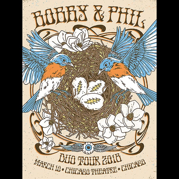 Bobby Weir and Phil Lesh