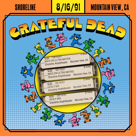 8-16-1991 Shoreline Amphitheatre  Mountain View, CA