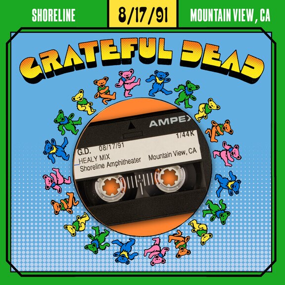 8-17-1991 Shoreline Amphitheatre  Mountain View, CA