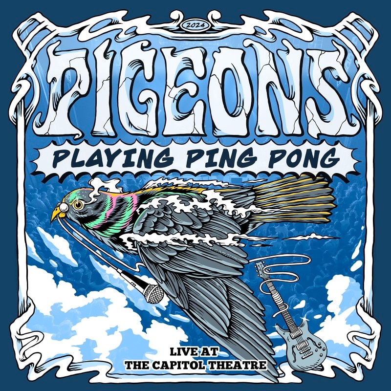Pigeons Playing Ping Pong