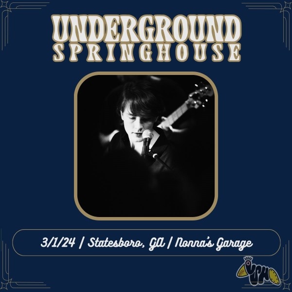 Underground Springhouse