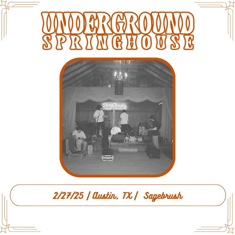 Underground Springhouse