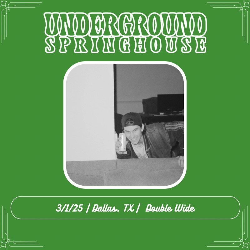 Underground Springhouse