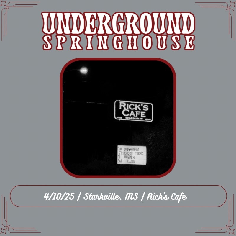 Underground Springhouse