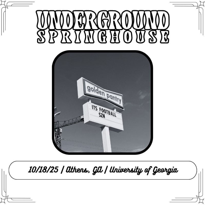 Underground Springhouse